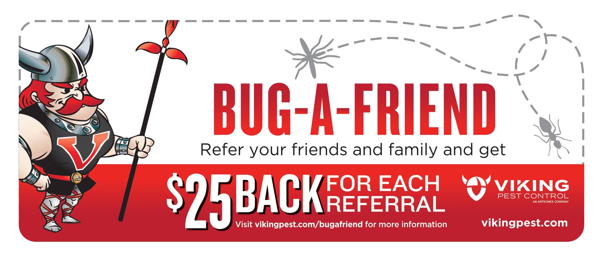 Residential Pest Control Referral Coupon